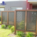 Powder Coated Outdoor Aluminum Screen Garden Fence Panels